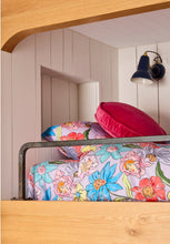 Load image into Gallery viewer, Velvet Pea Cushion - Rhubarb-KIP &amp; CO-P&amp;K The General Store
