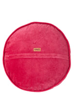 Load image into Gallery viewer, Velvet Pea Cushion - Rhubarb-KIP &amp; CO-P&amp;K The General Store
