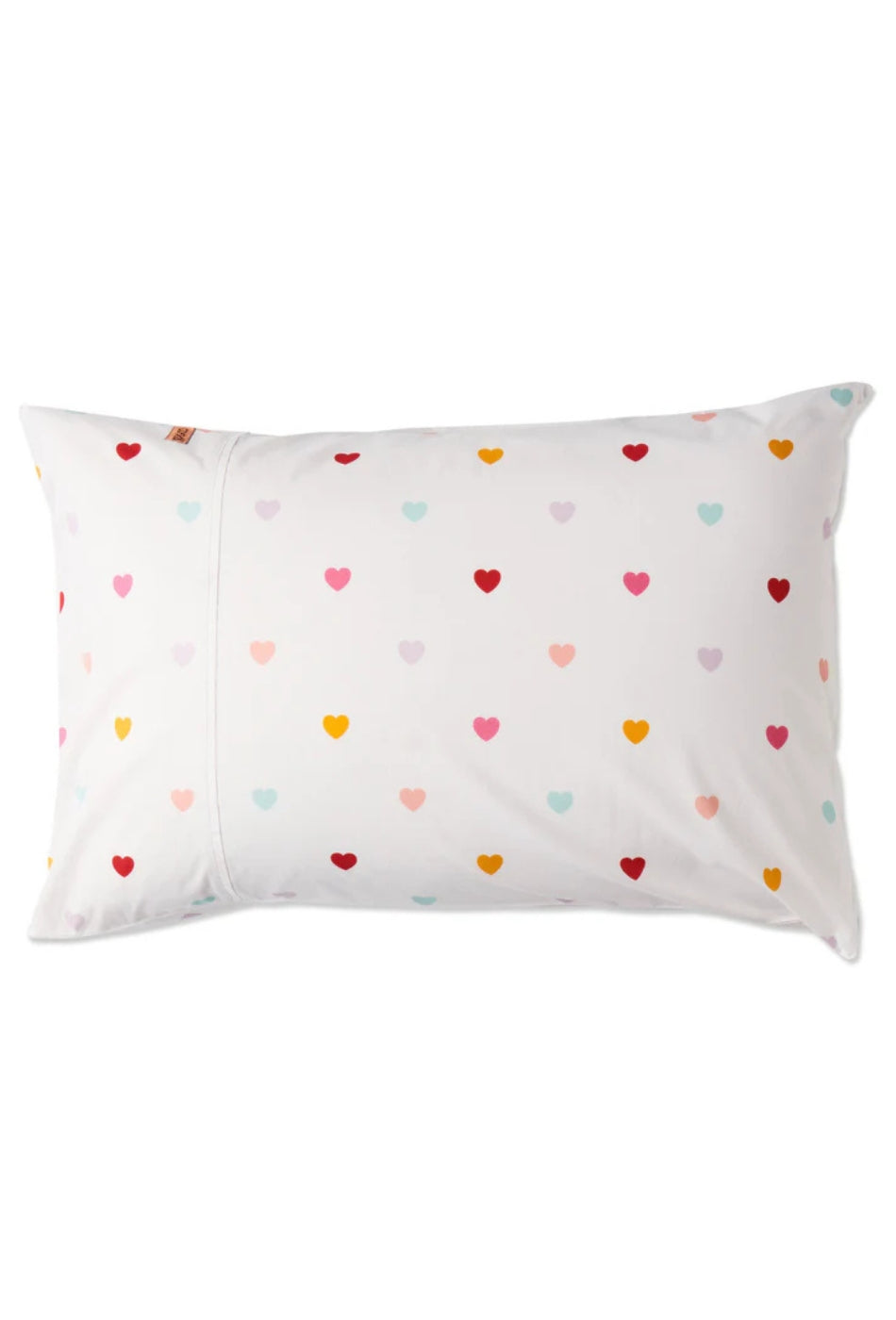 I Heart You Organic Cotton Pillowcases - 2P Std Set-KIP & CO-P&K The General Store