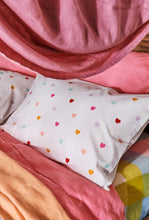 Load image into Gallery viewer, I Heart You Organic Cotton Pillowcases - 2P Std Set-KIP &amp; CO-P&amp;K The General Store
