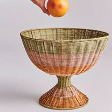 Load image into Gallery viewer, Menorca Rattan Fruit Bowl Stand-KIP &amp; CO-P&amp;K The General Store
