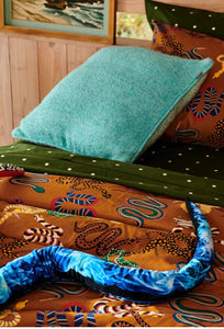 Polkadot Cactus Organic Cotton Pillowcases - 2P Std Set-KIP & CO-P&amp;K The General Store