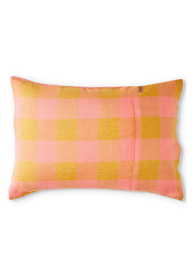 Toasted Marshmallow Linen Pillowcases - 2P Std Set-KIP & CO-P&amp;K The General Store