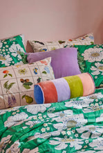 Load image into Gallery viewer, Tumbling Flowers Green Organic Cotton Pillowcases - 2P Std Set-KIP &amp; CO-P&amp;K The General Store
