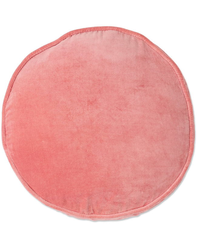 Velvet Pea Cushion - Peach Blossom-KIP & CO-P&amp;K The General Store