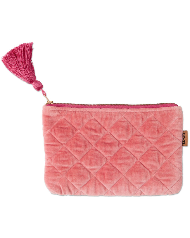 Velvet Cosmetic Purse - Strawberry-KIP & CO-P&amp;K The General Store