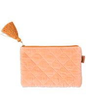 Load image into Gallery viewer, Velvet Cosmetic Purse - Melon-KIP &amp; CO-P&amp;K The General Store

