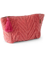 Load image into Gallery viewer, Velvet Toiletry Bag - Strawberry-KIP &amp; CO-P&amp;K The General Store
