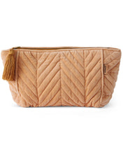 Load image into Gallery viewer, Velvet Toiletry Bag - Melon-KIP &amp; CO-P&amp;K The General Store
