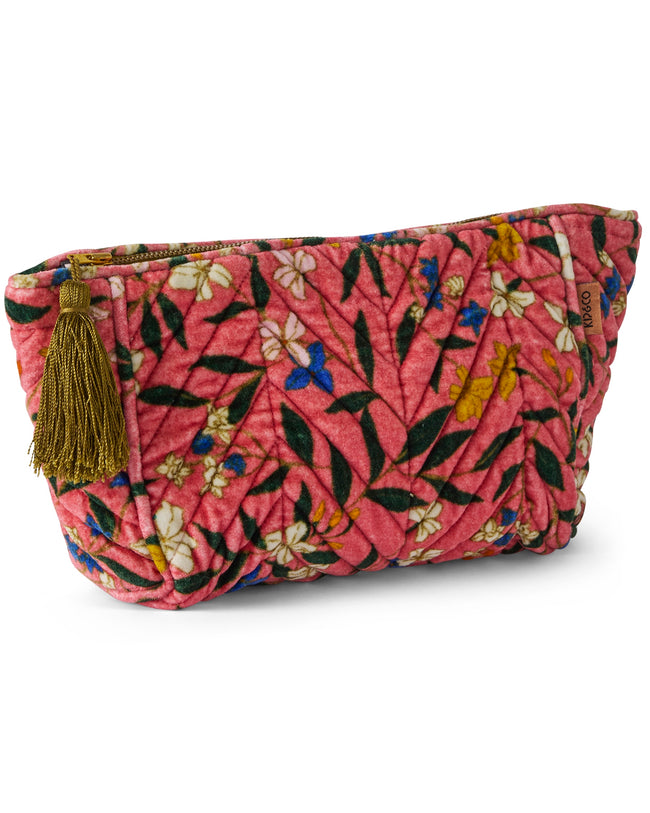 Velvet Toiletry Bag - Canopy Rose-KIP & CO-P&amp;K The General Store