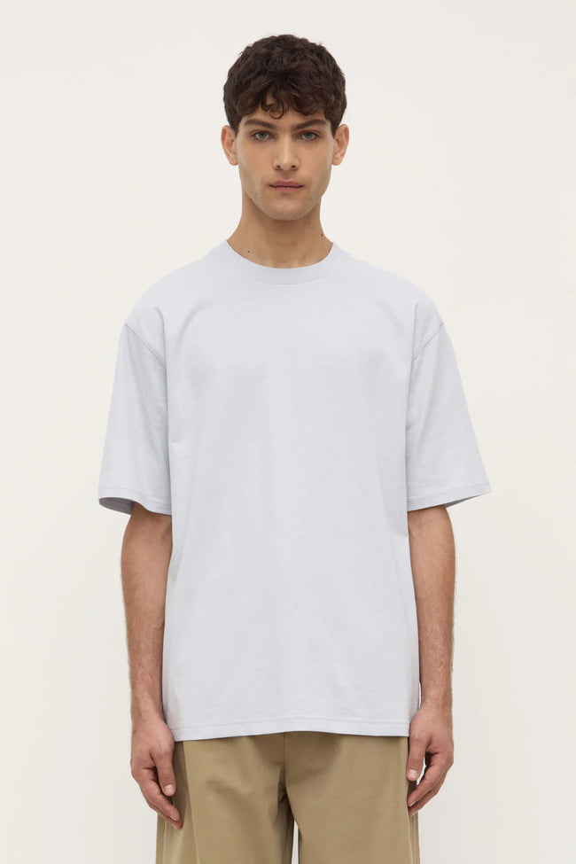 Knox Organic Oversized Tee - Blue Haze-ASSEMBLY LABEL-P&amp;K The General Store