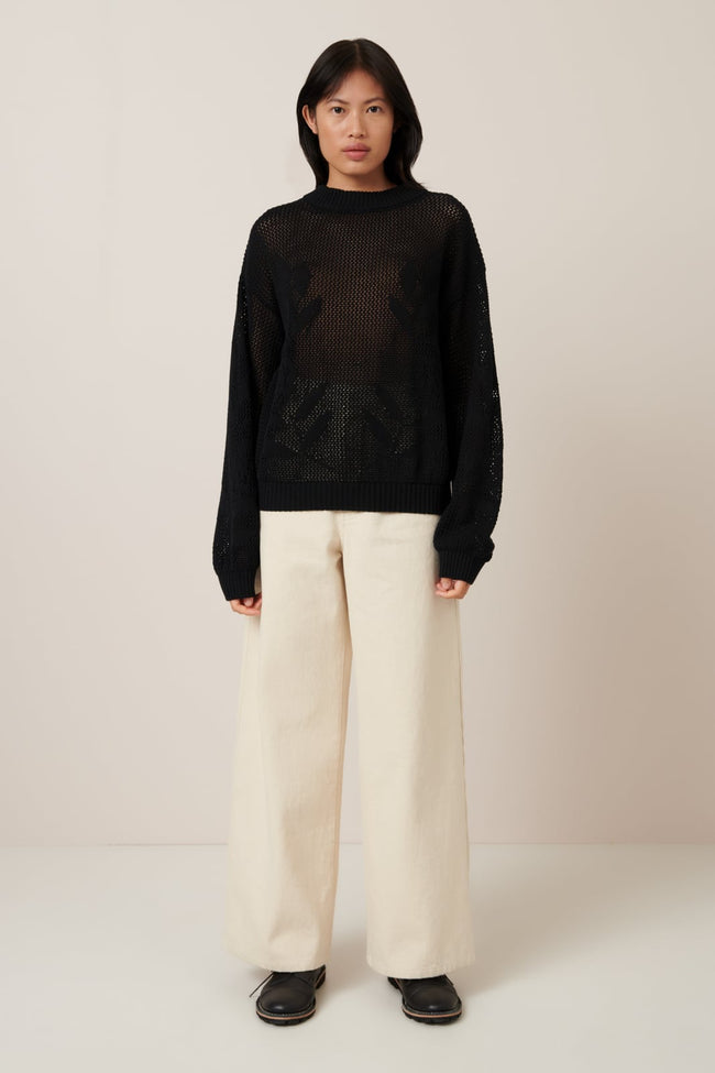 Amalie Crew - Black-KOWTOW-P&amp;K The General Store