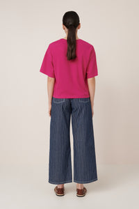 Light Boxy Tee - Magenta-KOWTOW-P&amp;K The General Store