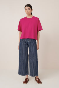 Light Boxy Tee - Magenta-KOWTOW-P&amp;K The General Store