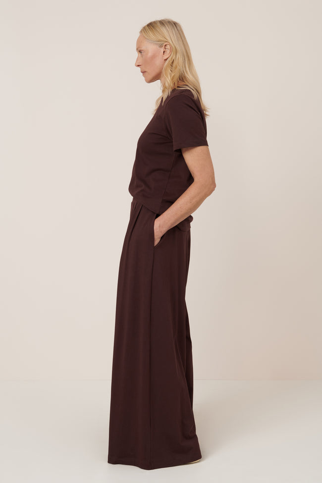 Drape Pant - Mahogany-KOWTOW-P&amp;K The General Store