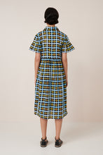 Load image into Gallery viewer, Impression Dress - Neon Tartan-KOWTOW-P&amp;K The General Store
