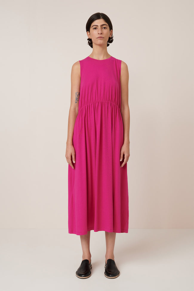 Light Curve Dress - Magenta-KOWTOW-P&amp;K The General Store