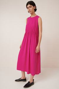 Light Curve Dress - Magenta-KOWTOW-P&amp;K The General Store