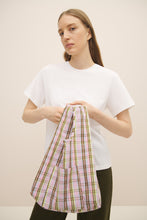 Load image into Gallery viewer, Mini Market Bag - Pink Tartan-KOWTOW-P&amp;K The General Store
