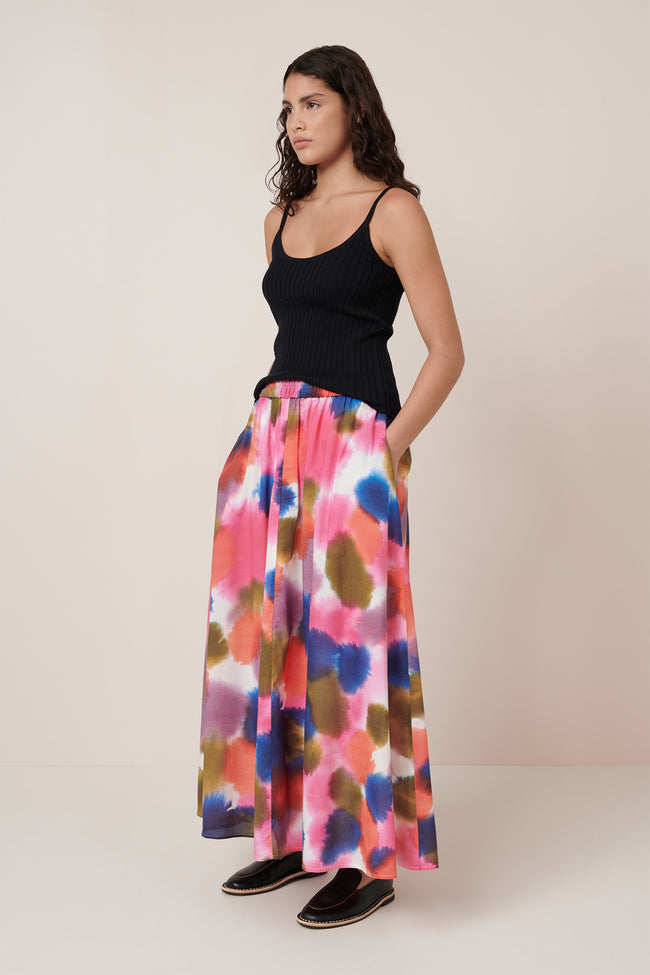 Muse Skirt - Watercolour-KOWTOW-P&amp;K The General Store