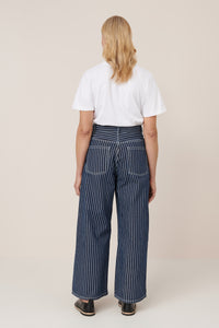 Sailor Jeans - Chalk Stripe-KOWTOW-P&amp;K The General Store