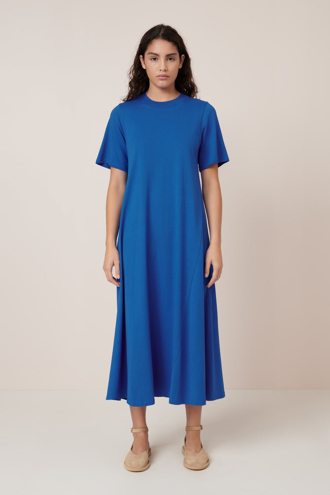 T-Shirt Swing Dress - Azure-KOWTOW-P&amp;K The General Store