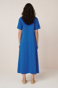 T-Shirt Swing Dress - Azure-KOWTOW-P&amp;K The General Store