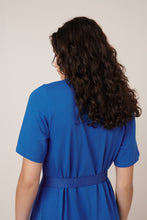 Load image into Gallery viewer, T-Shirt Swing Dress - Azure-KOWTOW-P&amp;K The General Store
