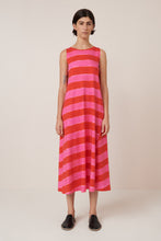 Load image into Gallery viewer, Tank Swing Dress - Painted Stripe-KOWTOW-P&amp;K The General Store
