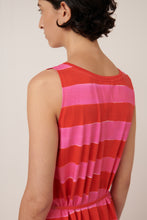 Load image into Gallery viewer, Tank Swing Dress - Painted Stripe-KOWTOW-P&amp;K The General Store

