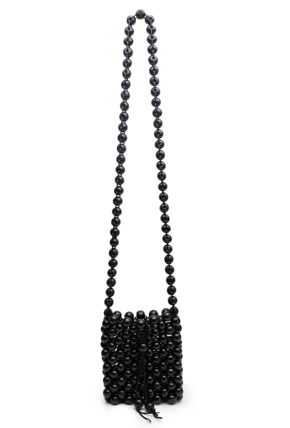 Beaded Crossbody Bag - Black-LA TRIBE-P&K The General Store