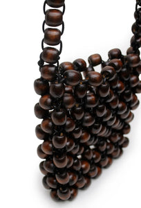 Beaded Crossbody Bag - Brown-LA TRIBE-P&amp;K The General Store