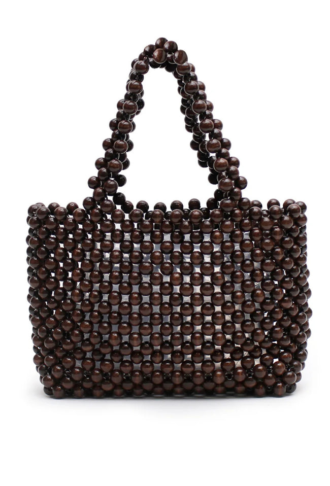 Bonbon Beaded Bag - Brown-LA TRIBE-P&amp;K The General Store