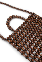 Load image into Gallery viewer, Gia Beaded Tote Bag - Brown-LA TRIBE-P&amp;K The General Store
