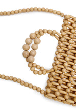 Load image into Gallery viewer, Gia Beaded Tote Bag - Natural-LA TRIBE-P&amp;K The General Store
