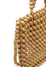 Load image into Gallery viewer, Gia Beaded Tote Bag - Natural-LA TRIBE-P&amp;K The General Store
