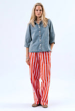 Load image into Gallery viewer, Bono S/S Shirt - Washed Denim-LOLLYS LAUNDRY-P&amp;K The General Store
