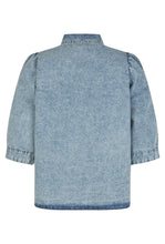 Load image into Gallery viewer, Bono S/S Shirt - Washed Denim-LOLLYS LAUNDRY-P&amp;K The General Store
