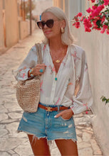 Load image into Gallery viewer, Hailey Shirt - Creme-LOLLYS LAUNDRY-P&amp;K The General Store
