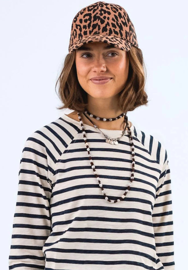 Lival Tee - Black-LOLLYS LAUNDRY-P&amp;K The General Store