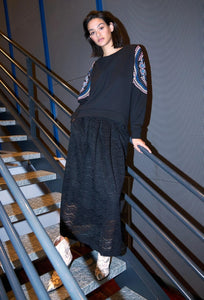 Agra Sweat - Black-LOLLYS LAUNDRY-P&amp;K The General Store