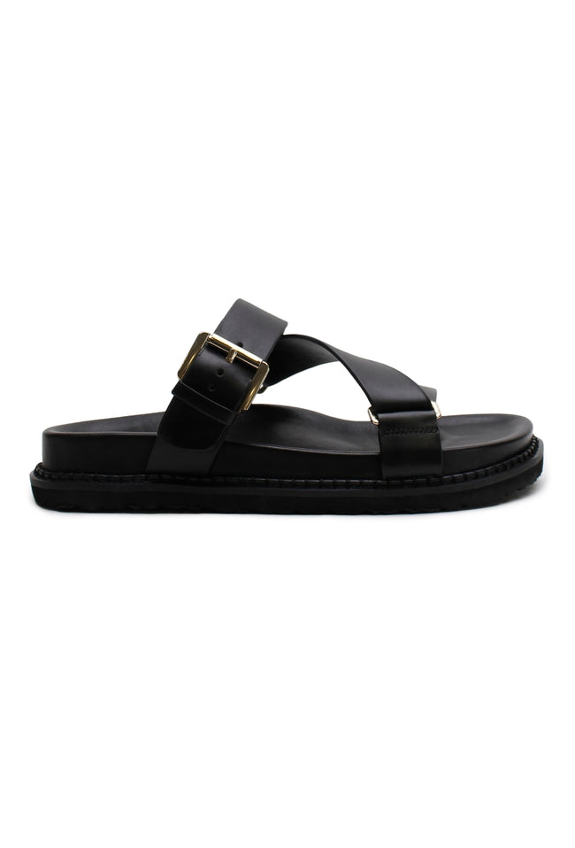 Aki Slide - Black-LA TRIBE-P&amp;K The General Store