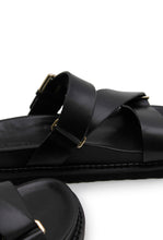 Load image into Gallery viewer, Aki Slide - Black-LA TRIBE-P&amp;K The General Store
