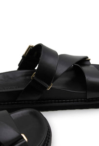 Aki Slide - Black-LA TRIBE-P&amp;K The General Store