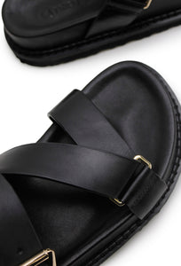 Aki Slide - Black-LA TRIBE-P&amp;K The General Store