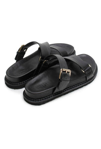 Aki Slide - Black-LA TRIBE-P&amp;K The General Store