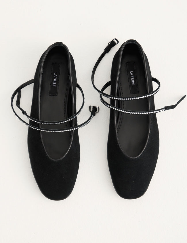 Maggie Flats - Black-LA TRIBE-P&amp;K The General Store