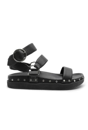 Studded Sandal - Black/Silver-LA TRIBE-P&amp;K The General Store