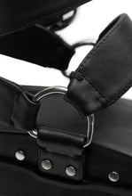 Load image into Gallery viewer, Studded Sandal - Black/Silver-LA TRIBE-P&amp;K The General Store
