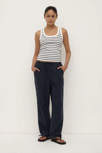 Load image into Gallery viewer, Leony Stripe Tank - True Navy/Antique White-ASSEMBLY LABEL-P&amp;K The General Store

